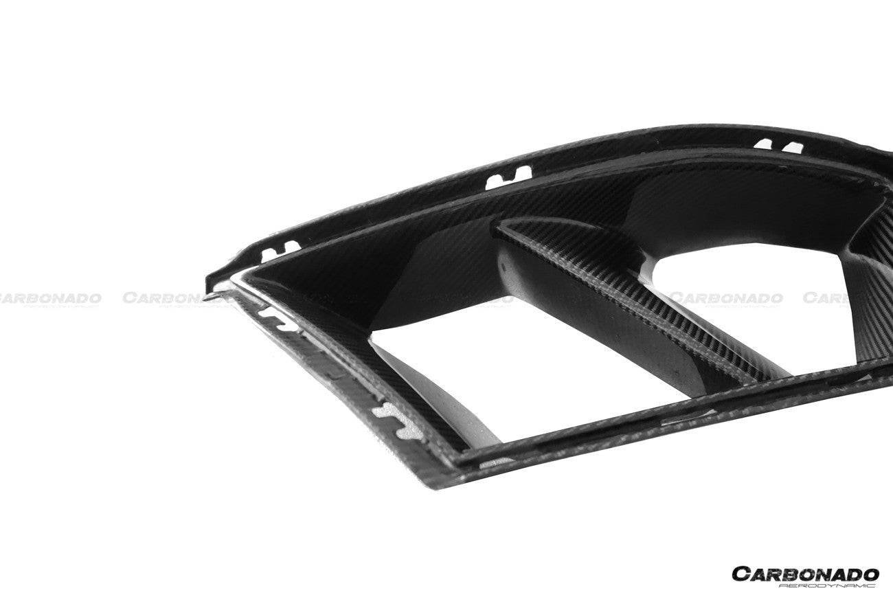 2021-UP BMW M3 G80 M4 G82 G83 MP Style Carbon Fiber Front Bumper Air Vents - Carbonado Aero