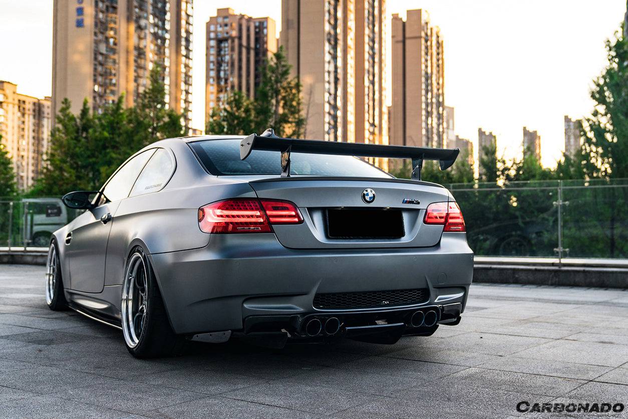 2008-2012 BMW M3 E92/E93 VA Style Carbon Fiber Rear Diffuser with Lip - Carbonado Aero