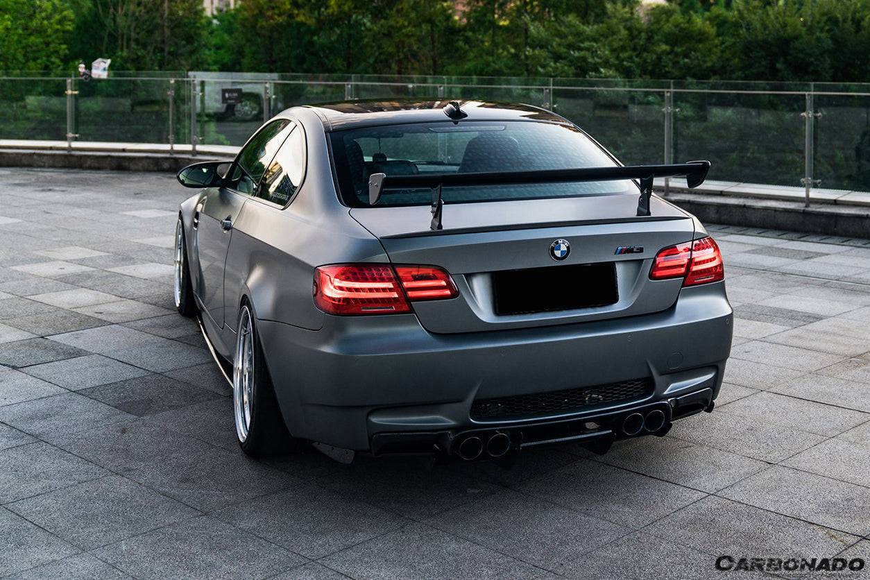 2008-2012 BMW M3 E92/E93 VA Style Carbon Fiber Rear Diffuser with Lip - Carbonado Aero