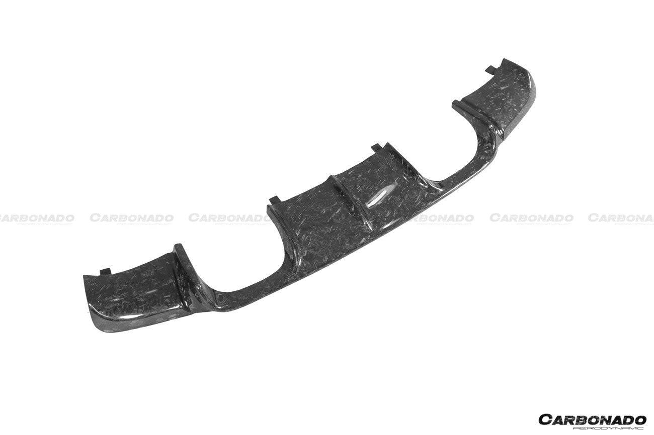 2008-2012 BMW M3 E92/E93 VA Style Carbon Fiber Rear Diffuser with Lip - Carbonado Aero