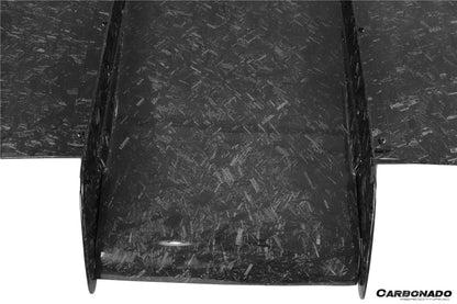 2008-2012 BMW M3 E92/E93 VA Style Carbon Fiber Rear Diffuser with Lip - Carbonado Aero