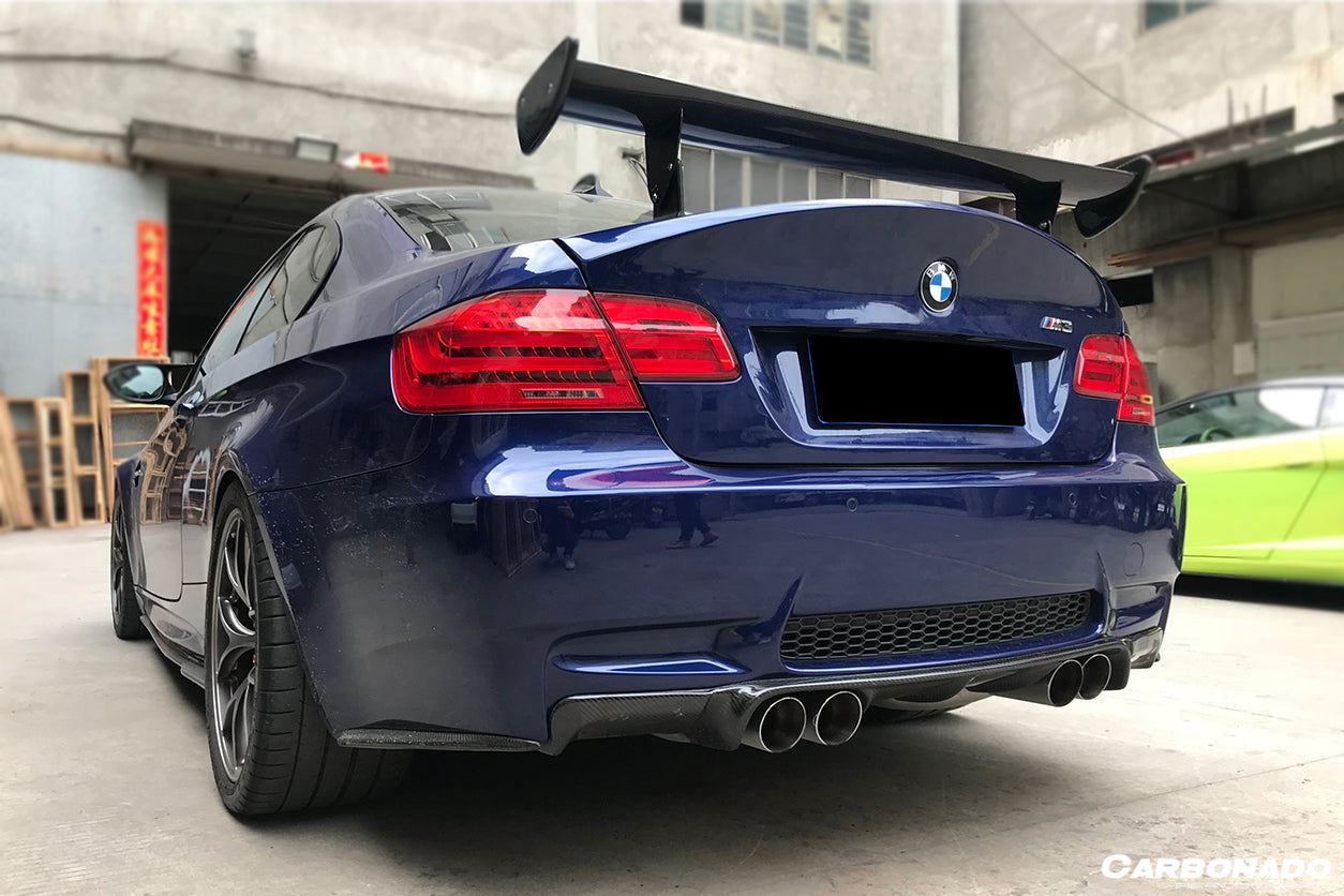 2008-2012 BMW M3 E92 E93 VA Style Carbon Fiber Rear Lip