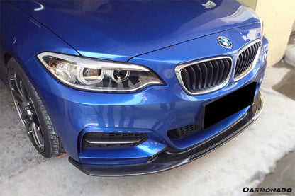 2013-2016 BMW 2 Series F22  F23 EXOT Style Front Lip (M-Tech Only)