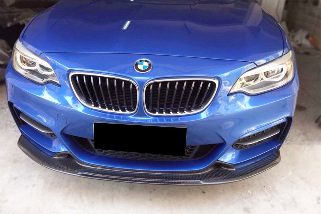 2013-2016 BMW 2 Series F22  F23 EXOT Style Front Lip (M-Tech Only)