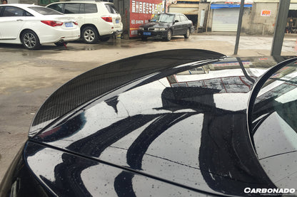 2008-2012 BMW M3 E92 MP Style Carbon Fiber Trunk Spoiler - Carbonado Aero