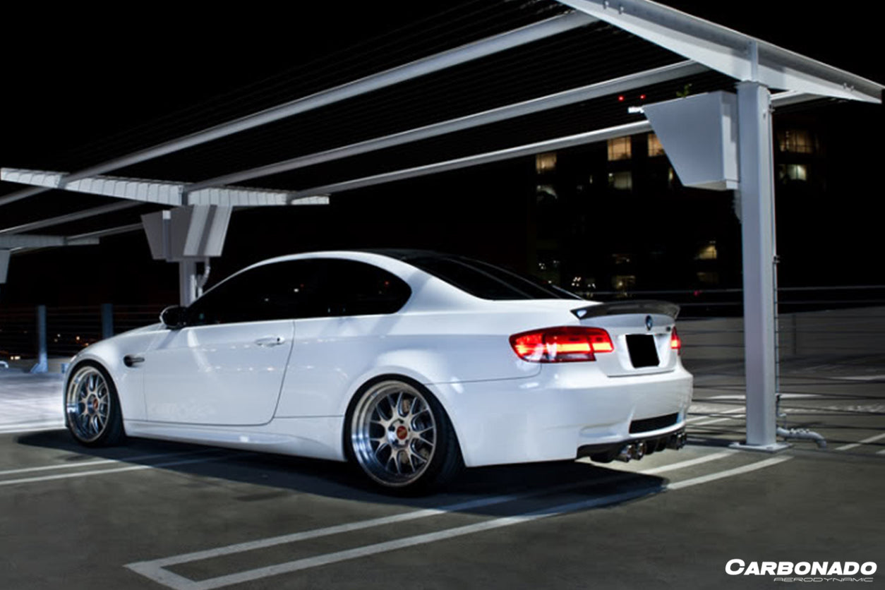 2008-2012 BMW M3 E92 AKM Style Carbon Turnk Spoiler - Carbonado Aero
