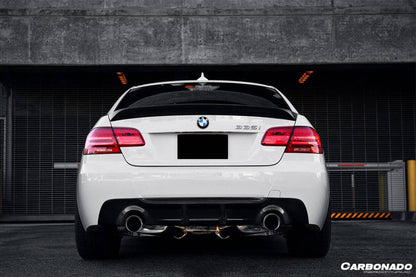 2008-2012 BMW M3 E92 AKM Style Carbon Turnk Spoiler - Carbonado Aero