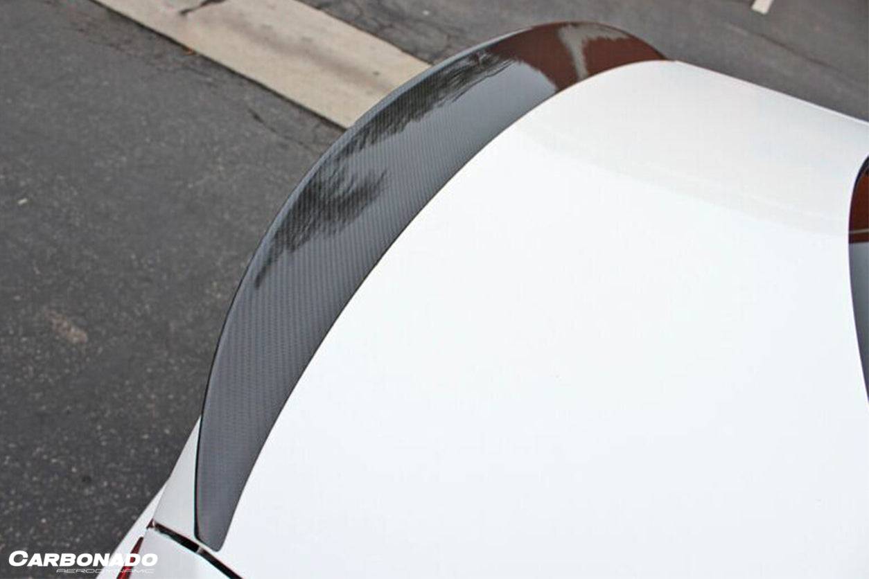 2008-2012 BMW M3 E92 MP Style Carbon Fiber Trunk Spoiler - Carbonado Aero
