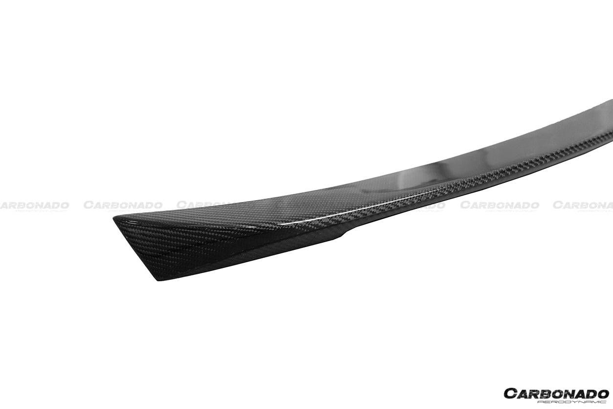 2008-2012 BMW M3 E92 AKM Style Carbon Turnk Spoiler - Carbonado Aero