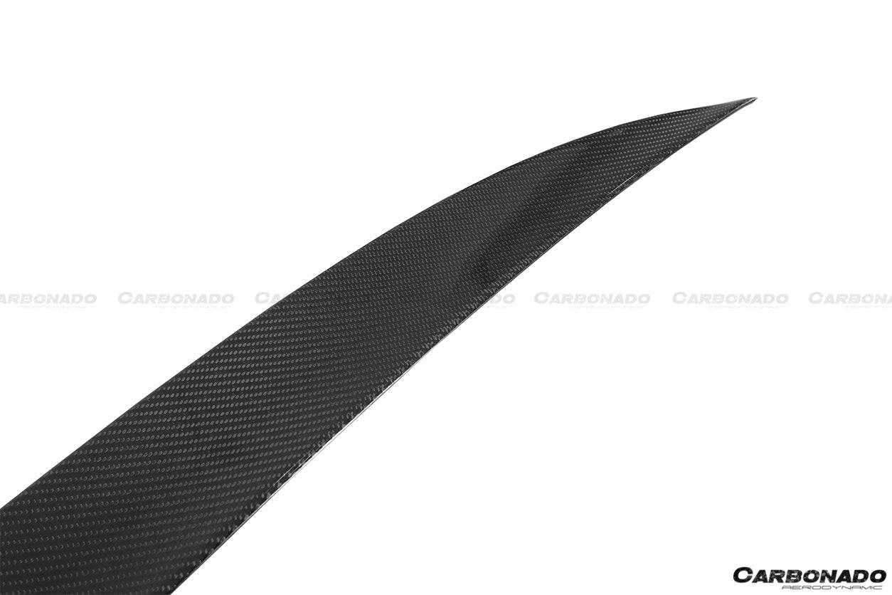 2008-2012 BMW M3 E92 MP Style Carbon Fiber Trunk Spoiler - Carbonado Aero