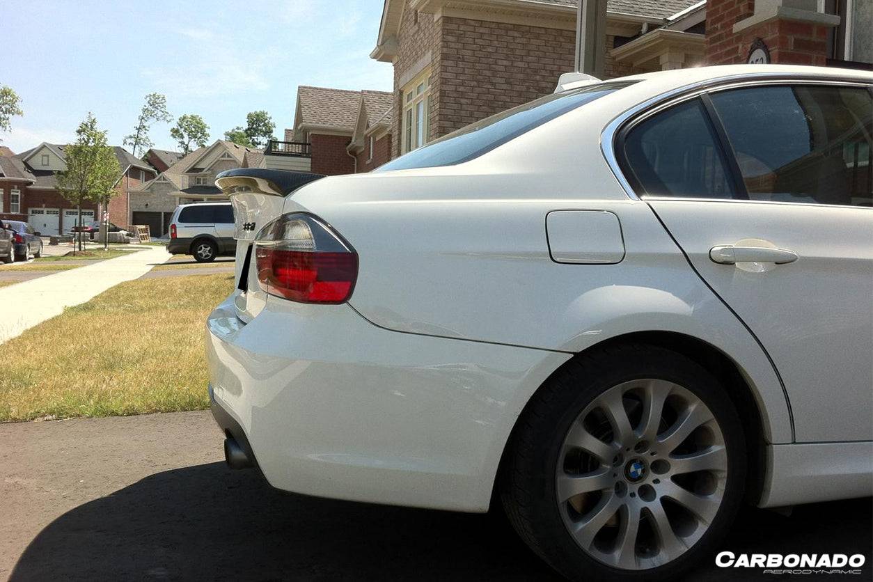 2008-2012 BMW M3 E92 AKM Style Carbon Turnk Spoiler - Carbonado Aero