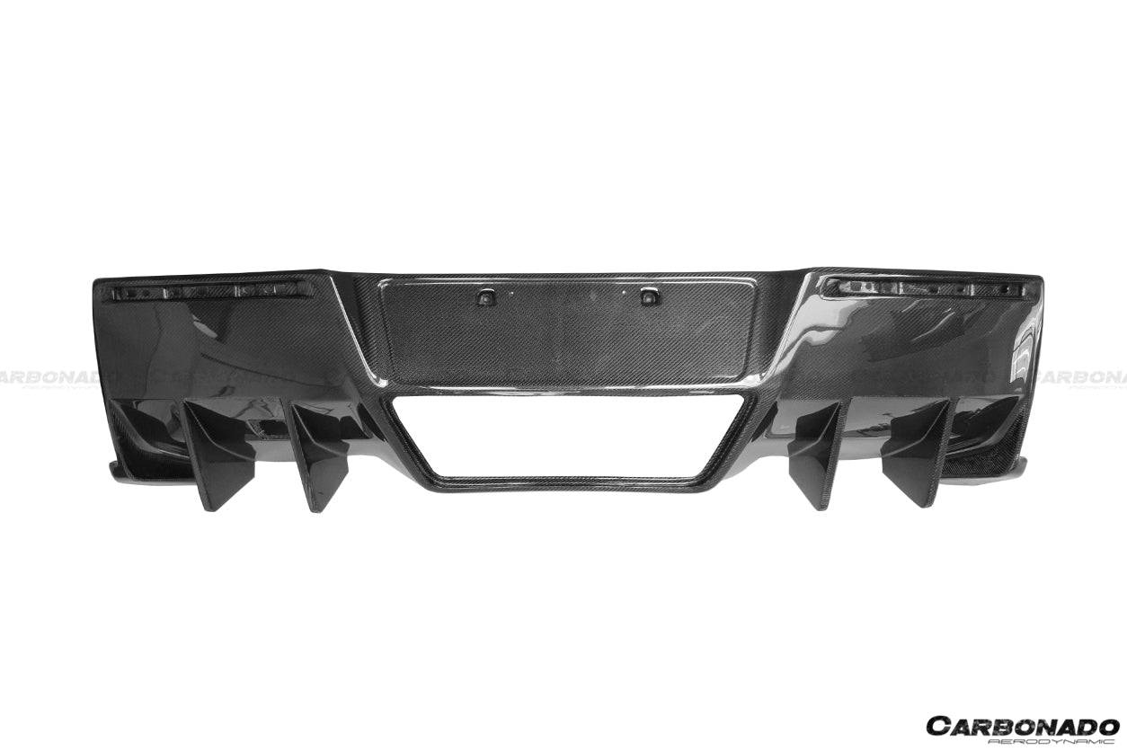 2013-2019 Corvette C7 Z51 RK Style Rear Lip - Carbonado Aero