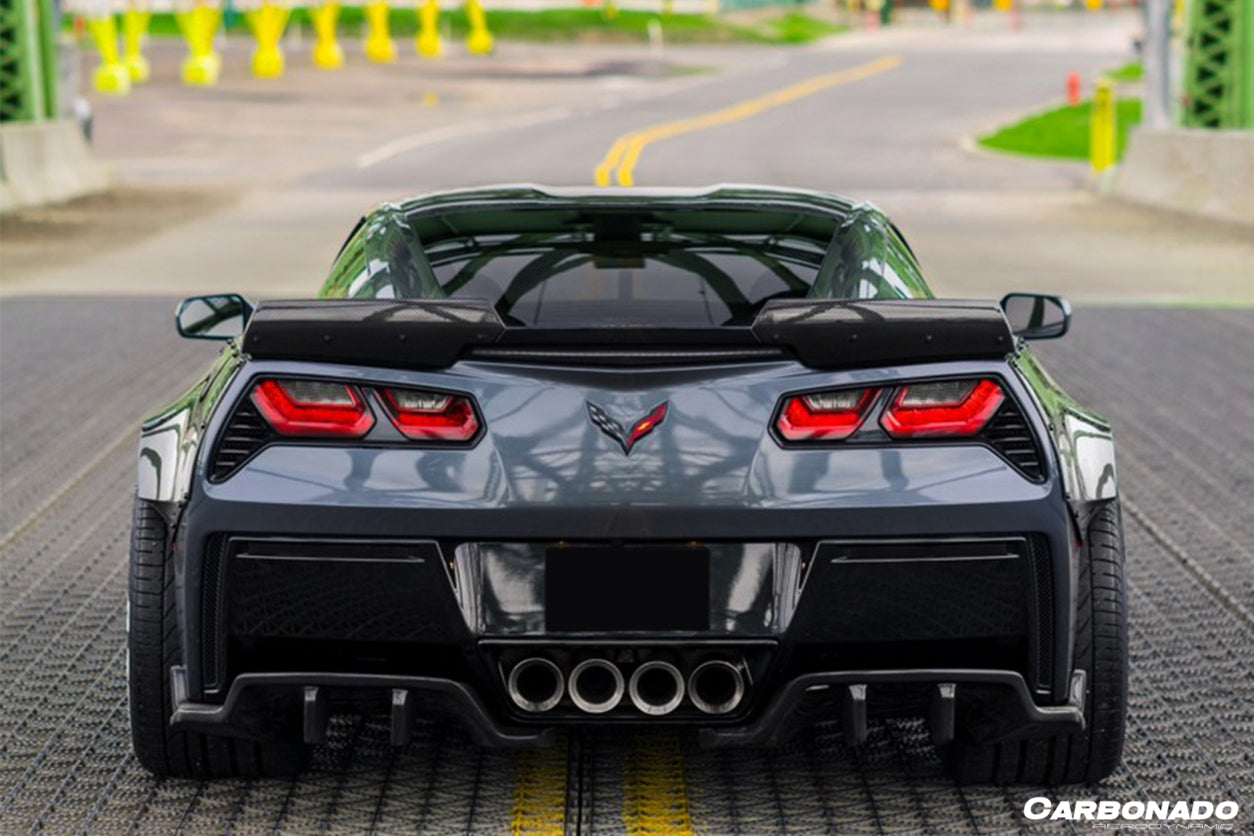 2013-2019 Corvette C7 Z51 Z06 Grandsport Carbon Fiber Trunk Spoiler