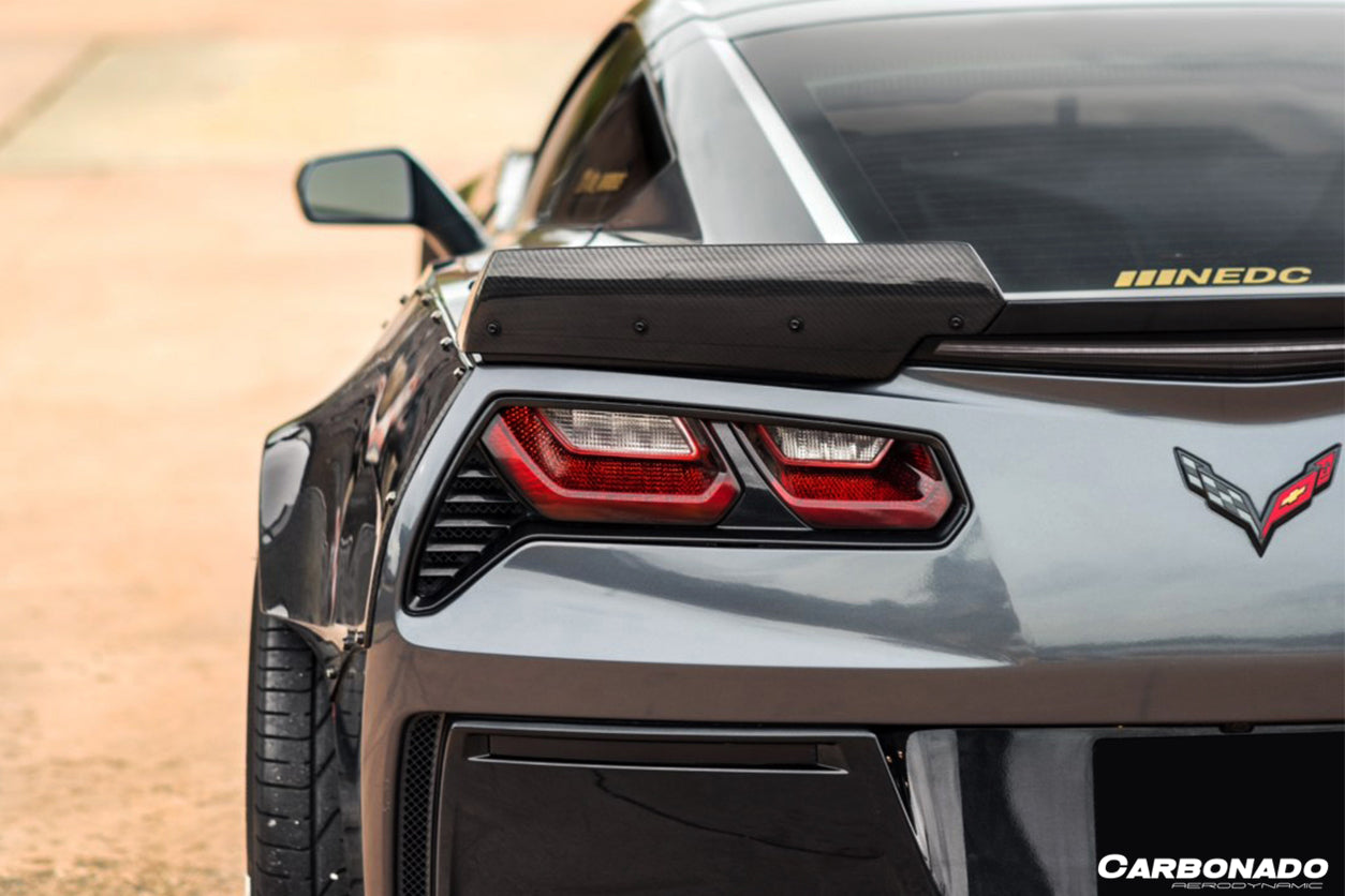 2013-2019 Corvette C7 Z51 Z06 Grandsport Carbon Fiber Trunk Spoiler