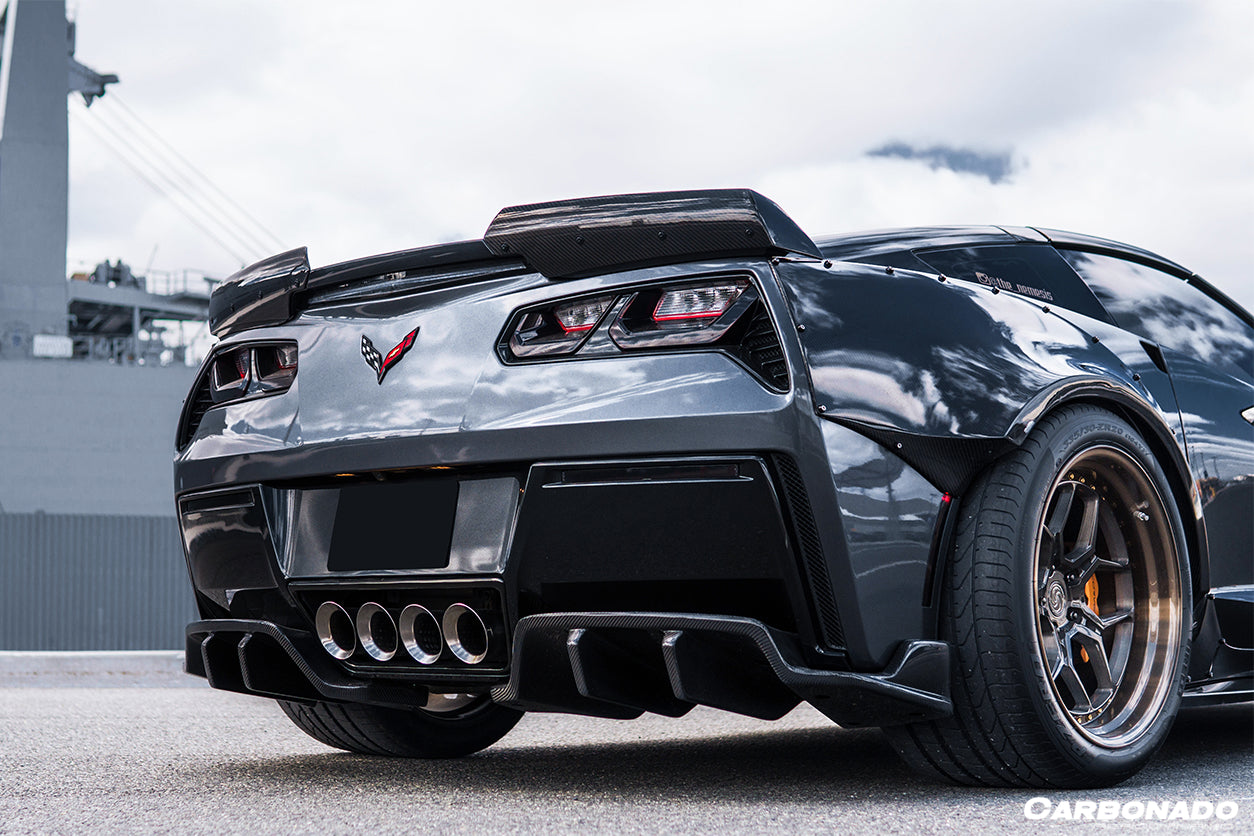 2013-2019 Corvette C7 Z51 Z06 Grandsport Carbon Fiber Trunk