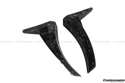 2013-2019 Corvette C7 Z06 Grandsport Carbon Fiber Front Lip w/ Caps - Carbonado Aero