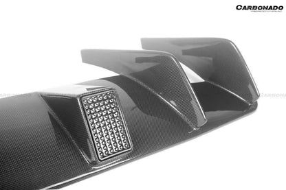 2017-2026 Ferrari 812 Superfast MSY Style Rear Diffuser with Light