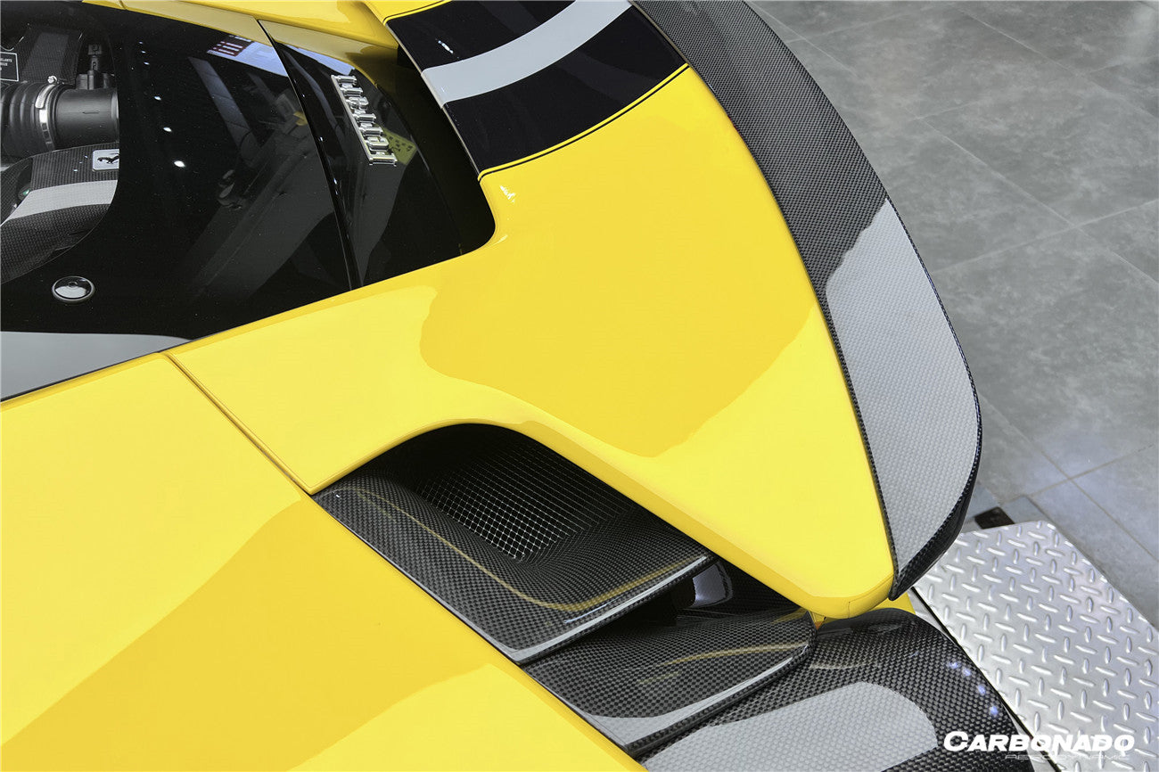 2018-2022 Ferrari 488 PISTA NV Style Carbon Fiber Trunk Spoiler Wing
