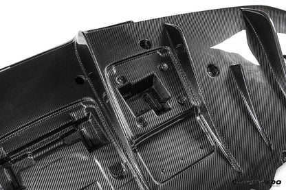 2019-2024 Ferrari F8 OEM Style Dry Carbon Fiber Rear Diffuser Lip