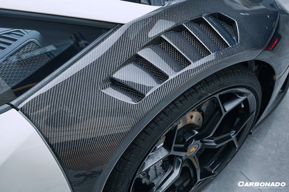 2015-2021 Lamborghini Huracan LP610/LP580/EVO VRS Style Front Fender - Carbonado