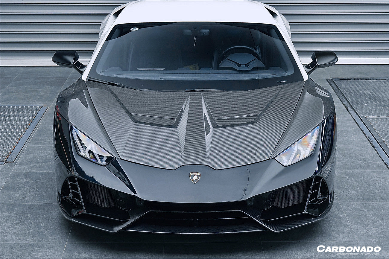 2015-2021 Lamborghini Huracan LP610/LP580/EVO VRS Style Front Fender - Carbonado