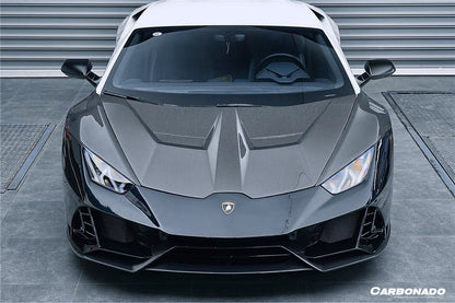2015-2021 Lamborghini Huracan LP610/LP580/EVO VRS Style Front Fender - Carbonado