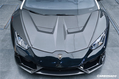 2015-2021 Lamborghini Huracan LP610/LP580/EVO VRS Style Front Fender - Carbonado