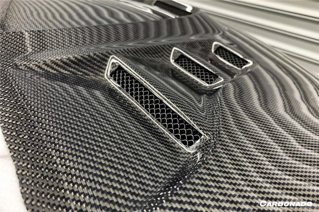 2010-2013 Infiniti G25/G37 Sedan BKSS Style Hood - Carbonado Aero