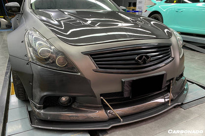 2010-2013 Infiniti G25/G37 Sedan BKSS Style Hood - Carbonado Aero