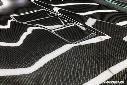 2010-2013 Infiniti G25/G37 Sedan BKSS Style Hood - Carbonado Aero