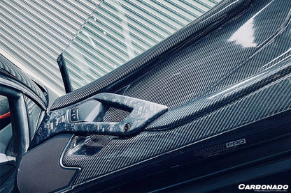 2011-2016 Lamborghini Aventador LP700 Coupe/Roadster Carbon Fiber Inner Door Handle - Carbonado Aero