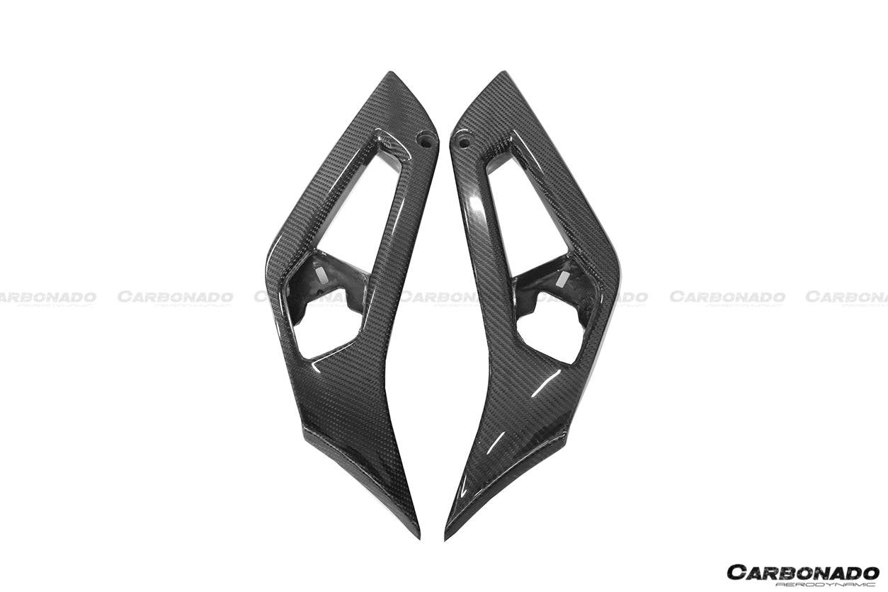 2011-2016 Lamborghini Aventador LP700 Coupe/Roadster Carbon Fiber Inner Door Handle - Carbonado Aero