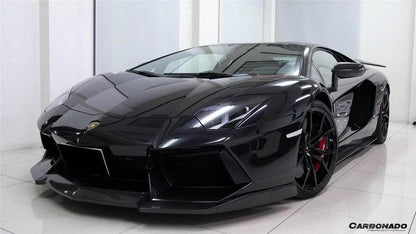 2011-2016 Lamborghini Aventador LP700 Coupe & Roadster DM Style Carbon Fiber Front Lip - Carbonado
