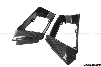 2011-2016 Lamborghini Aventador LP700 Coupe/Roadster Oem Style Carbon Fiber Front Bumper Grill - Carbonado Aero