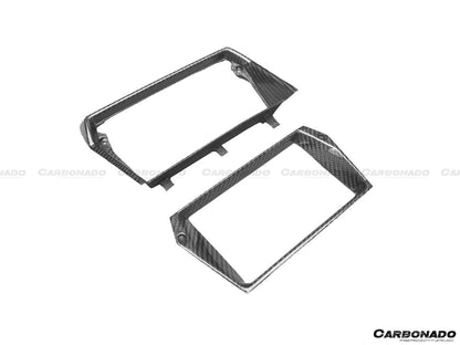 2011-2016 Lamborghini Aventador LP700 Coupe/Roadster OEM Style Carbon Fiber Screen Surround Panel - Carbonado Aero