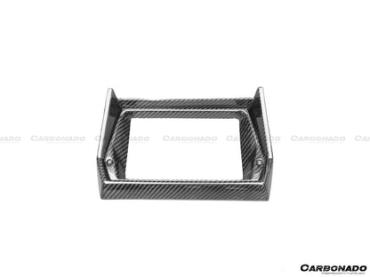 2011-2016 Lamborghini Aventador LP700 Coupe/Roadster OEM Style Carbon Fiber Screen Surround Panel - Carbonado Aero