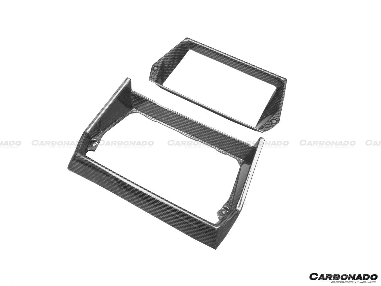2011-2016 Lamborghini Aventador LP700 Coupe/Roadster OEM Style Carbon Fiber Screen Surround Panel - Carbonado Aero