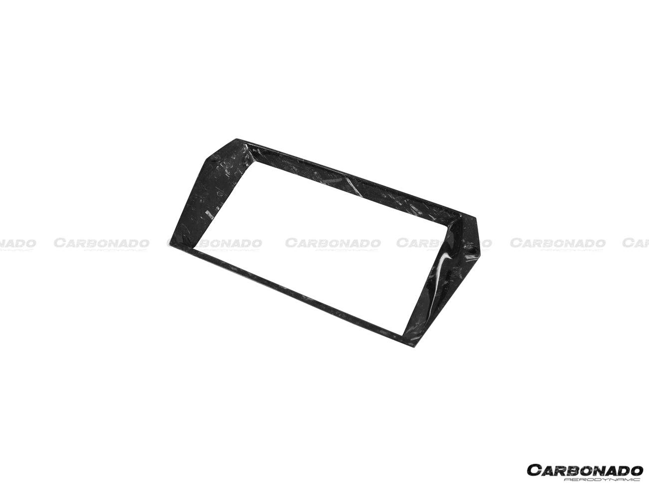 2011-2016 Lamborghini Aventador LP700 Coupe/Roadster OEM Style Carbon Fiber Screen Surround Panel - Carbonado Aero