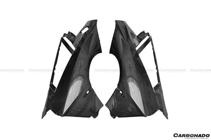 2011-2016 Lamborghini Aventador LP700 Coupe Oem Style Rear Quarter Panels - Carbonado