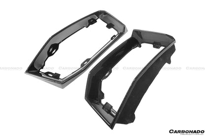 2011-2016 Lamborghini Aventador LP700 Coupe/Roadster Oem Style Carbon Fiber Rear Bumper Grill - Carbonado Aero