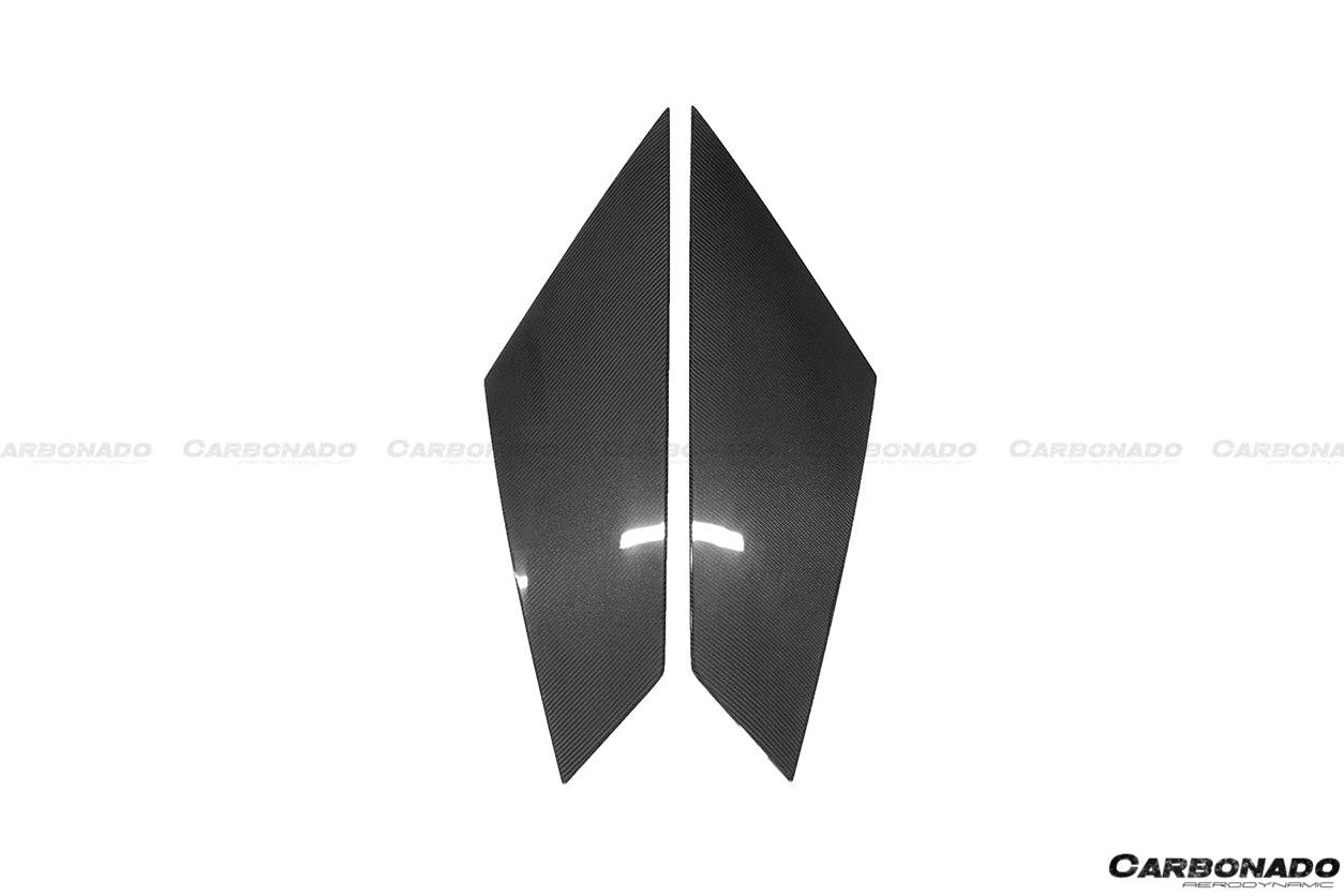 2011-2016 Lamborghini Aventador LP700 Coupe OEM Style Carbon Fiber Rear Intake Panel - Carbonado