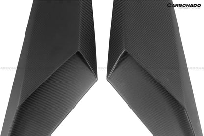 2011-2021 Lamborghini Aventador LP700 LP740 Coupe  Roadster BKSS Style Carbon Fiber Rear Side Scoops