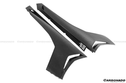 2011-2021 Lamborghini Aventador LP700 LP740 Coupe/Roadster OEM Style Carbon Fiber Side Skirts - Carbonado Aero