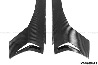 2011-2021 Lamborghini Aventador LP700 LP740 Coupe/Roadster OEM Style Carbon Fiber Side Skirts - Carbonado Aero