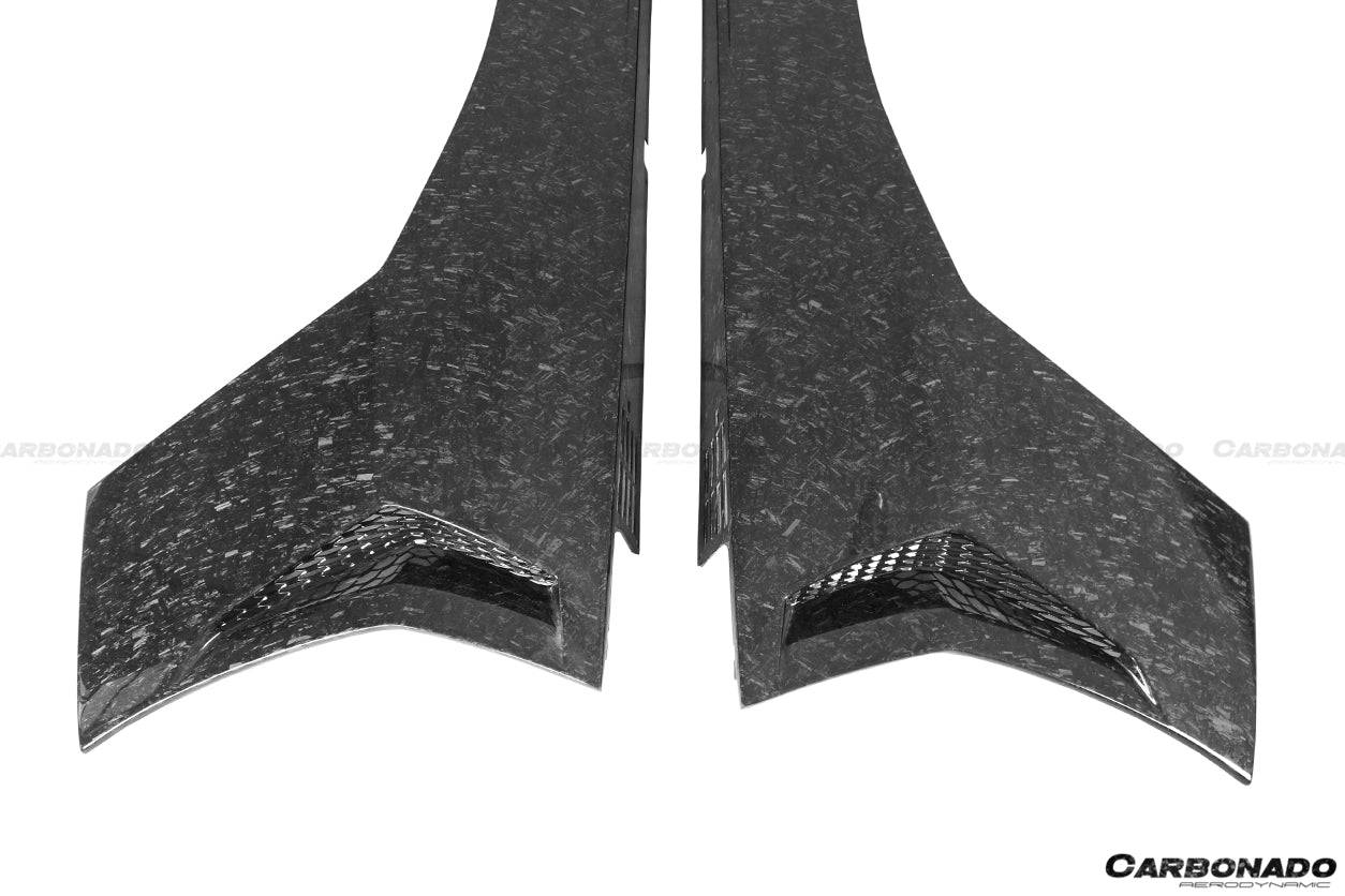 2011-2021 Lamborghini Aventador LP700 LP740 Coupe/Roadster OEM Style Carbon Fiber Side Skirts - Carbonado Aero