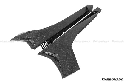 2011-2021 Lamborghini Aventador LP700 LP740 Coupe & Roadster OEM Style Carbon Fiber Side Skirts - Carbonado