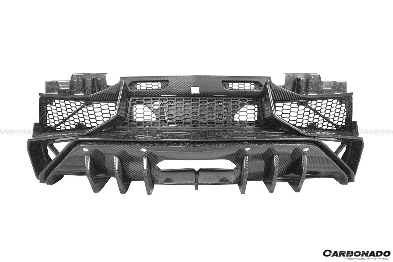 2011-2016 Lamborghini Aventador LP700 Coupe/Roadster SV Style Rear Bumper - Carbonado Aero