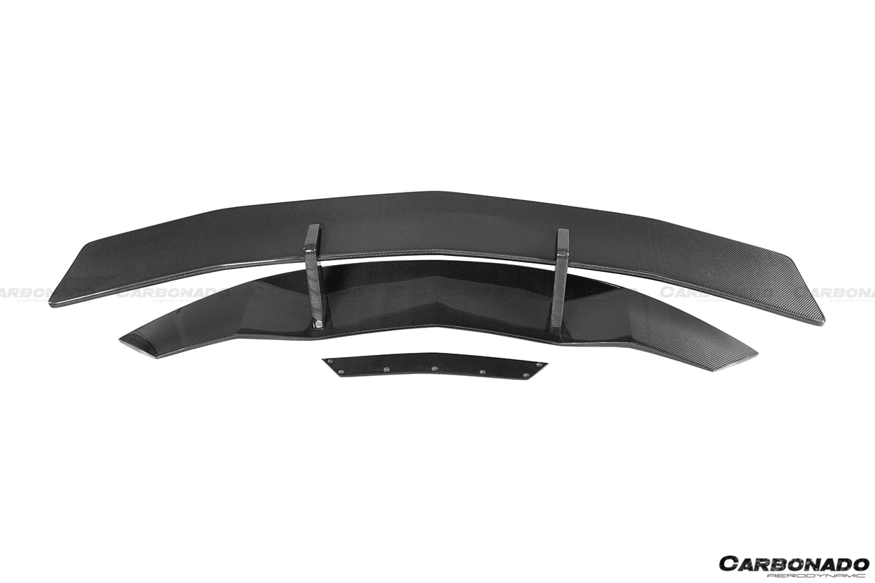 2011-2021 Lamborghini Aventador LP700 LP740 Coupe/Roadster SV Style Trunk Wing - Carbonado Aero