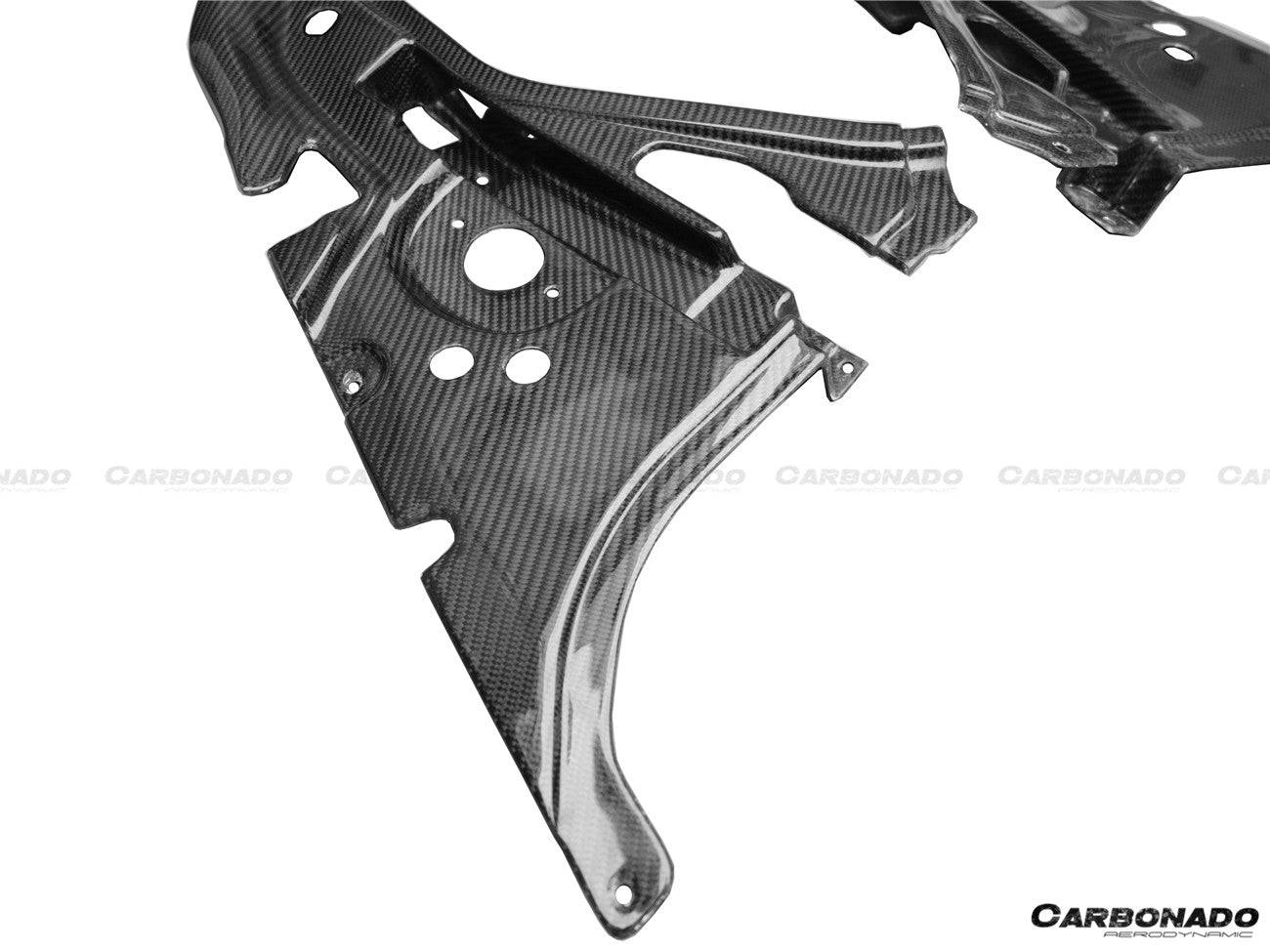 2011-2016 Lamborghini Aventador LP700 Coupe/Roadster OEM Style Carbon Fiber Front Trunk Kit - Carbonado Aero