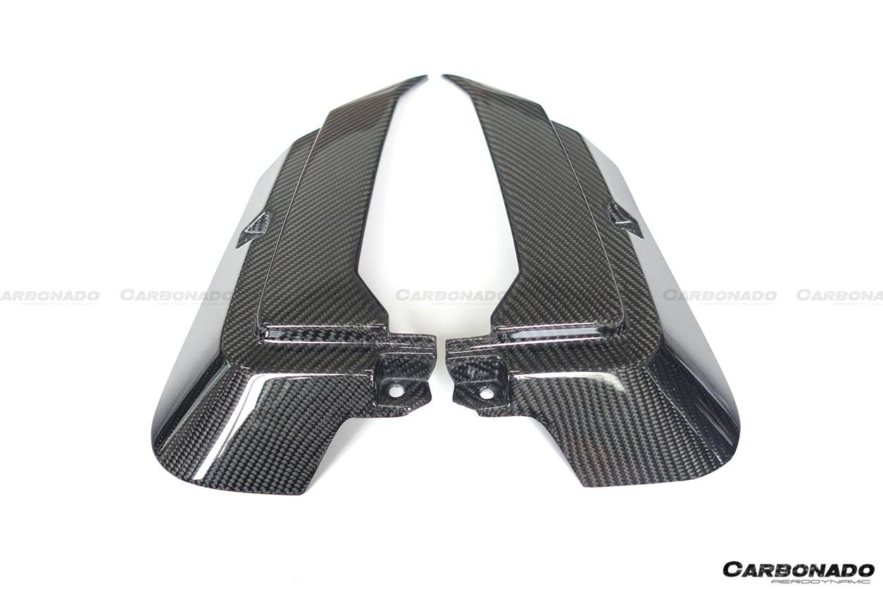2011-2021 Lamborghini Aventador LP700 LP740 Coupe OEM Style Carbon Fiber Front Hood Vent - Carbonado Aero